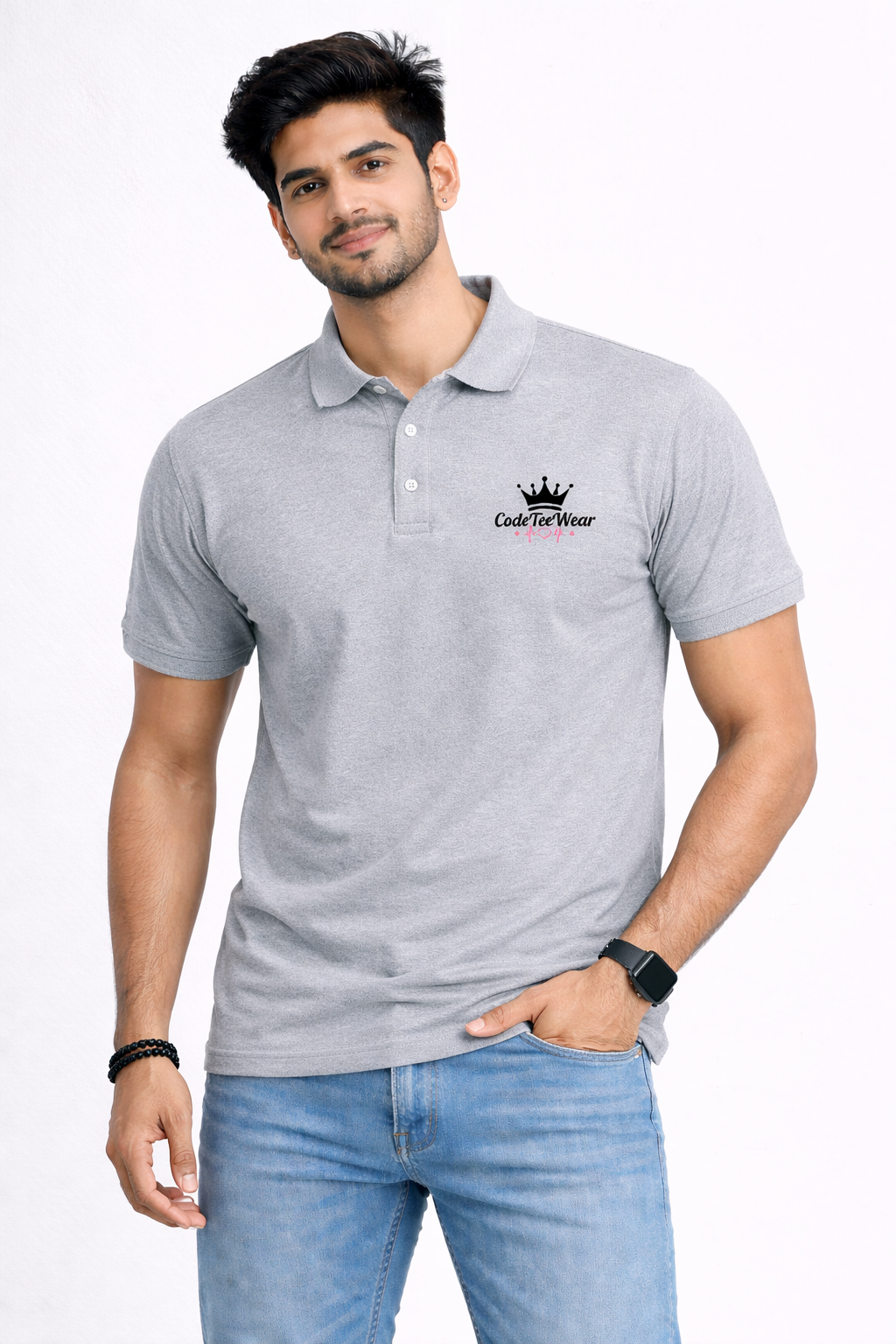 CodeTeeWear Men's Polo