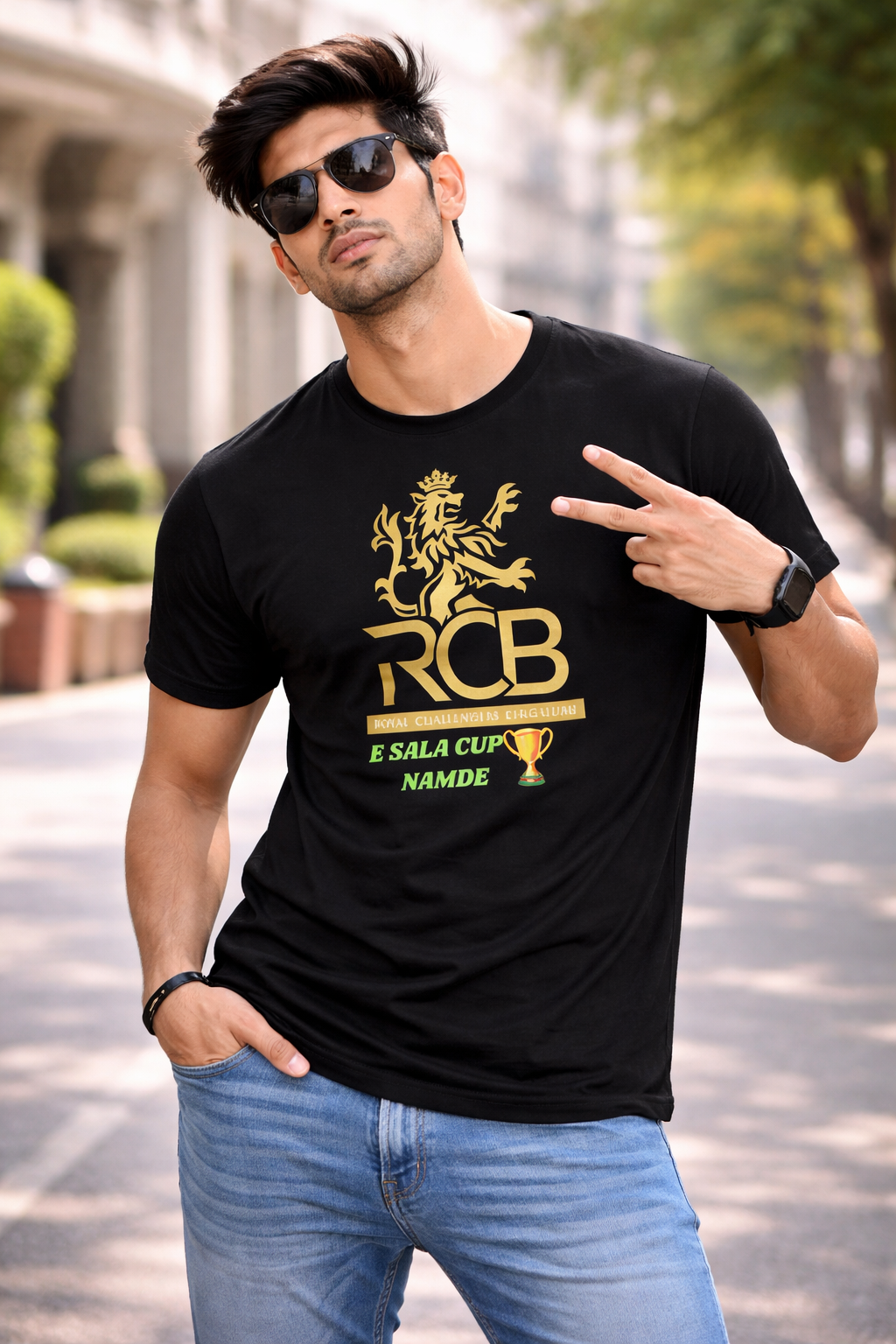 Loyal RCB Fans Unisex Classic Crew T-Shirt