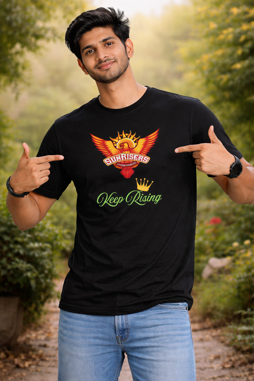 SRH Fans Unisex Classic Crew T-Shirt