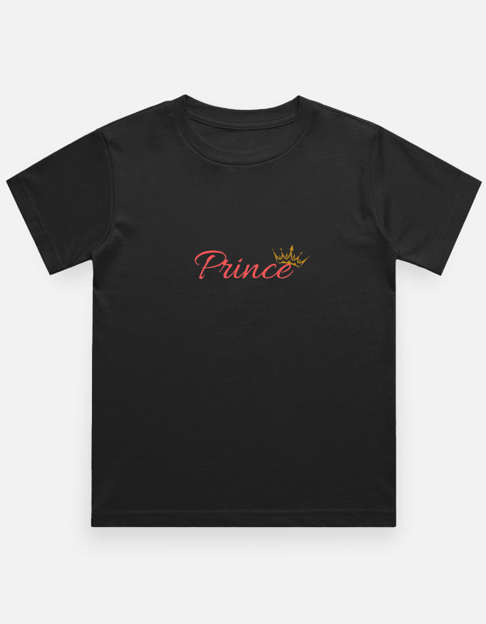King Queen Prince Princess - Family T-Shirt Set of 4